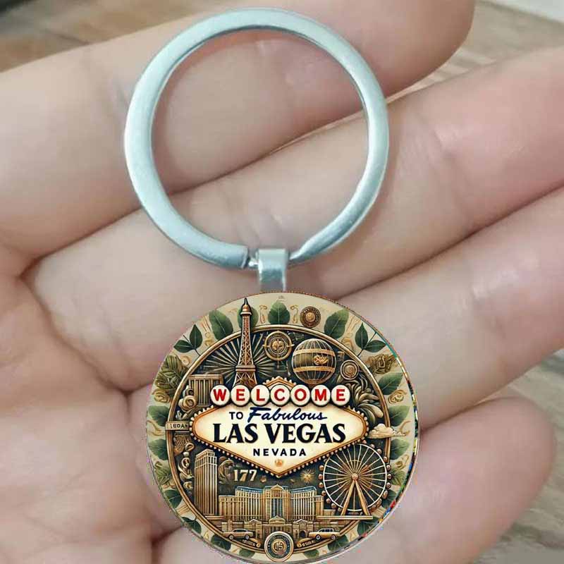 Vintage Fashion Las Vegas - Le porte-clés vintage Las Vegas est