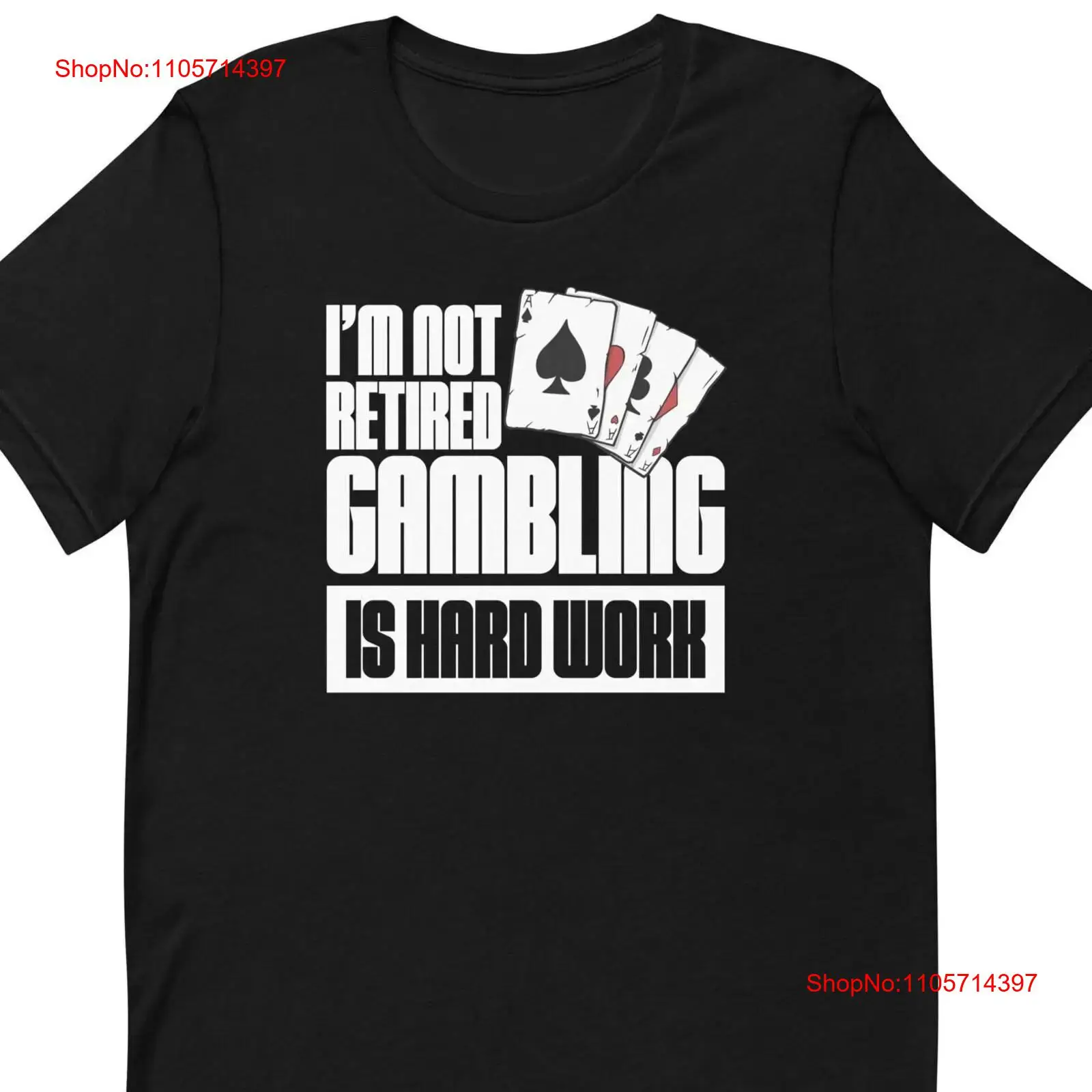 Vintage Fashion Las Vegas - T-shirt de jeu d'argent, Casino, Poker,