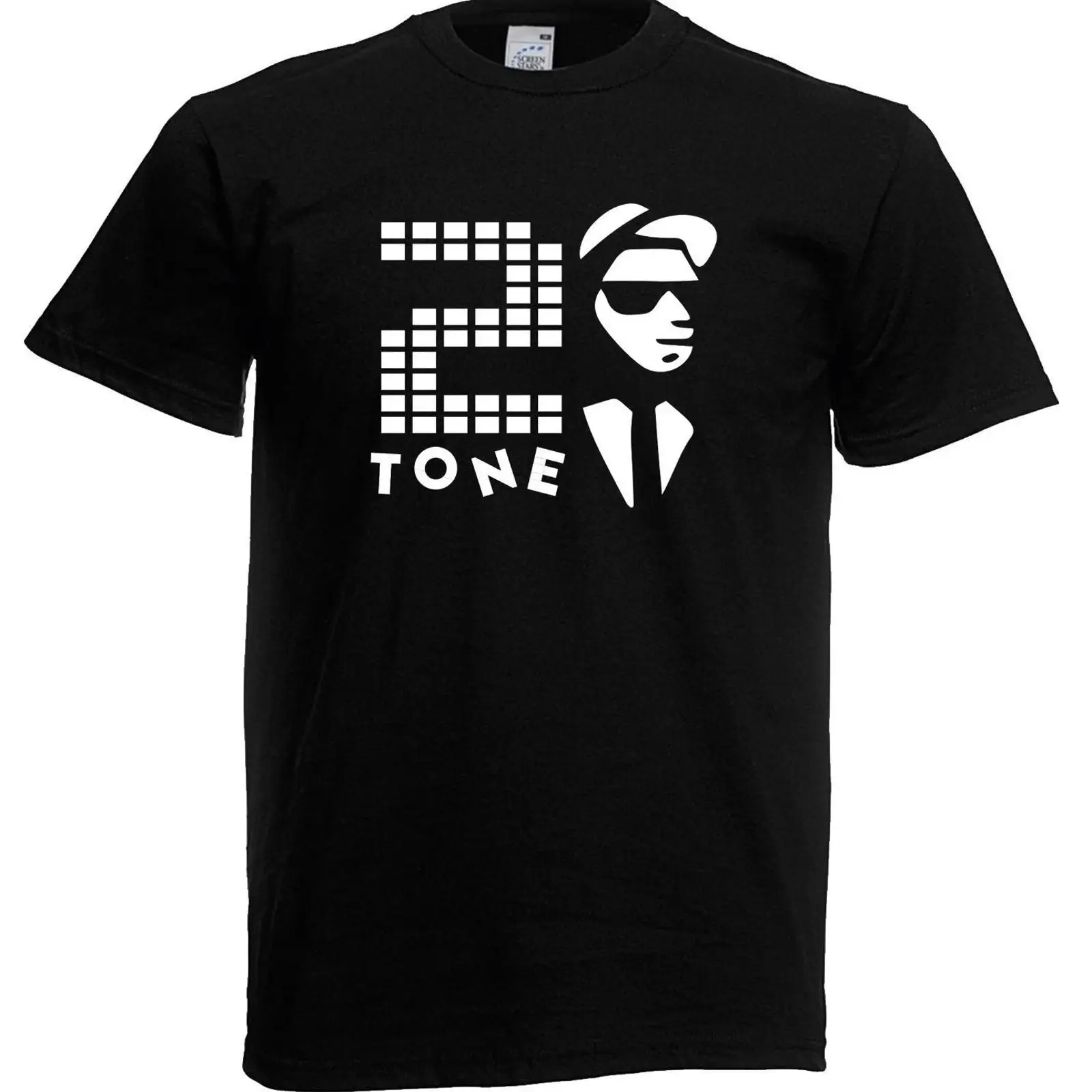 Vintage Fashion Revival - T-shirt homme vintage noir délavé style