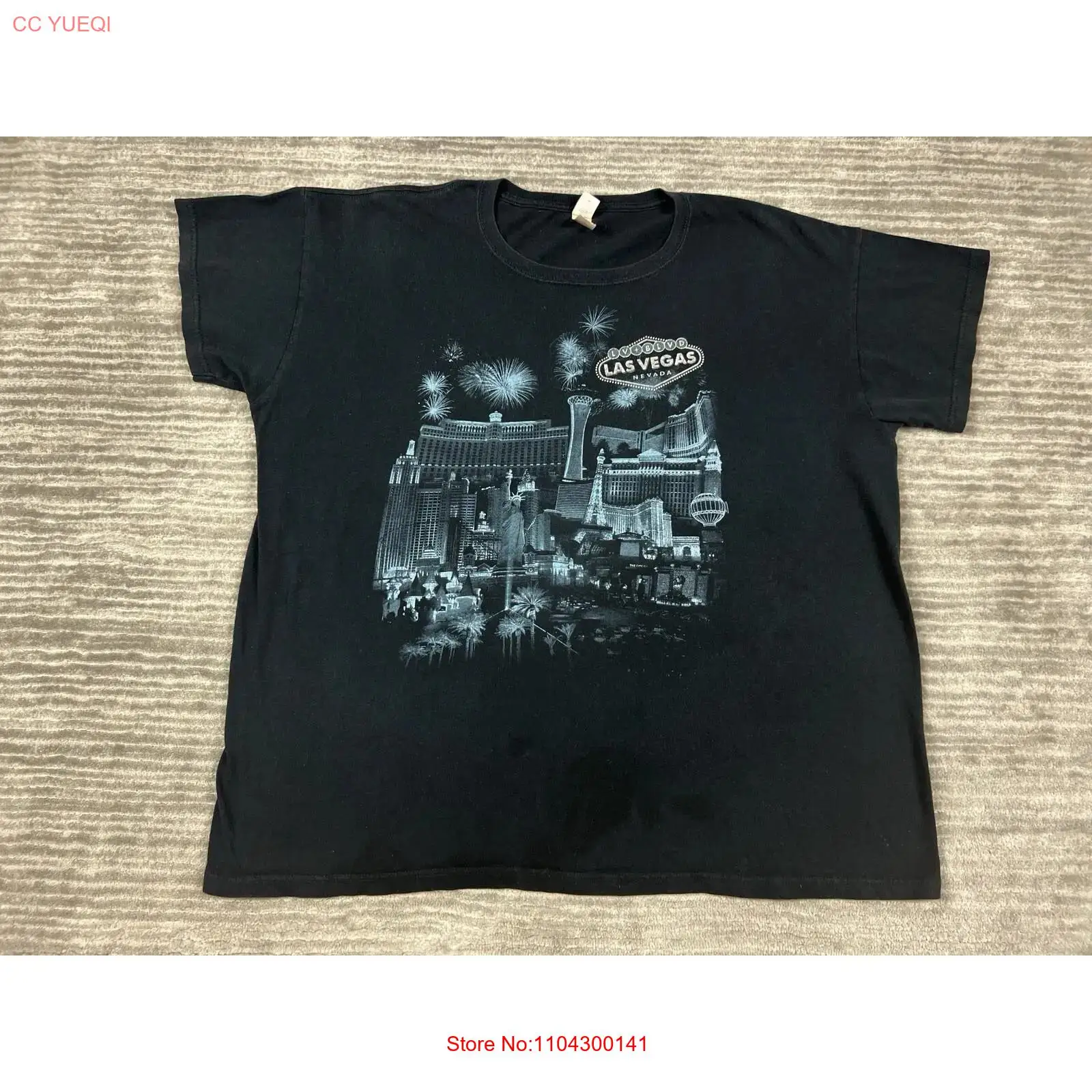 Vintage Fashion Las Vegas - T-shirt Las Vegas pour hommes, 2X