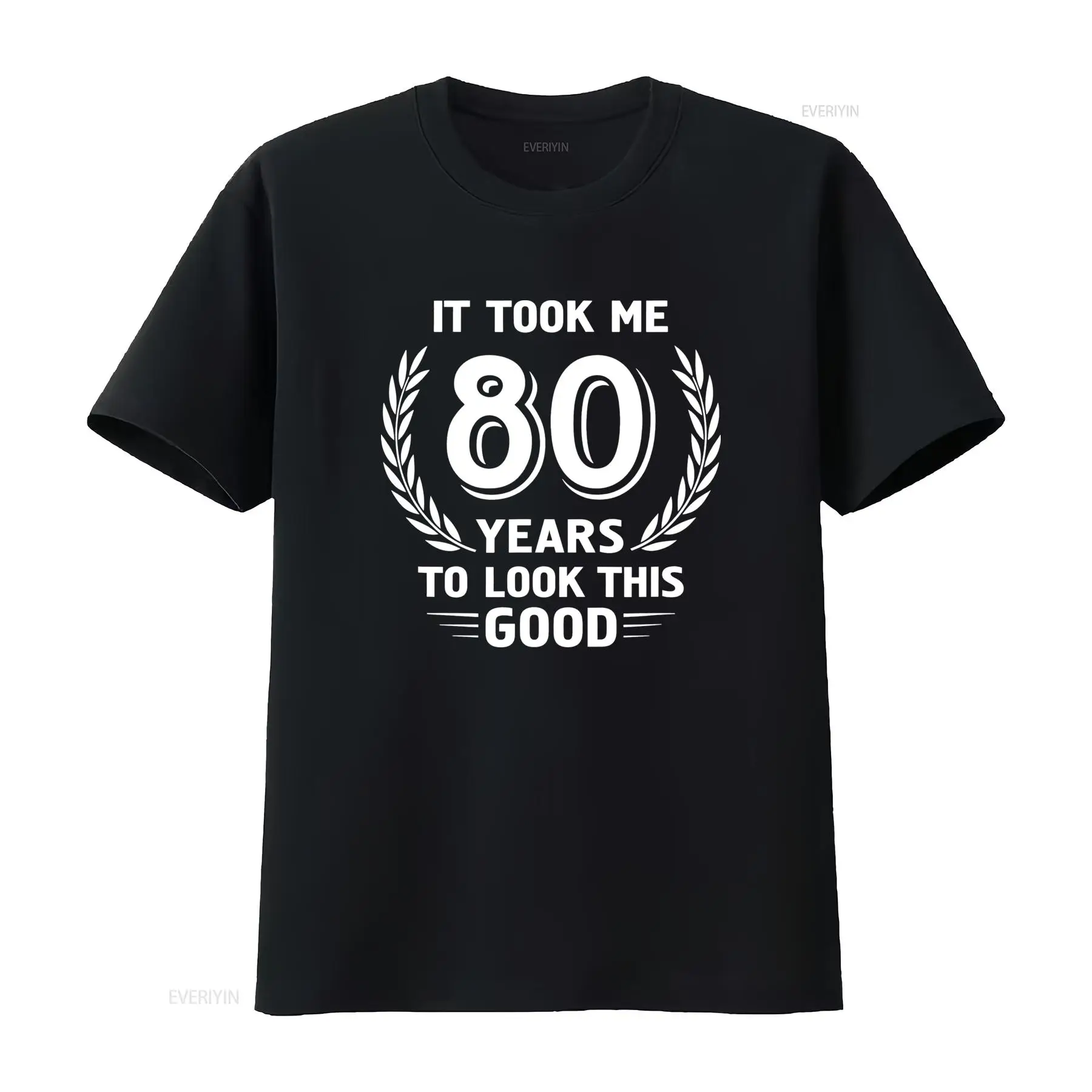 Vintage Fashion Looks - T-shirt 80e anniversaire : Il m'a