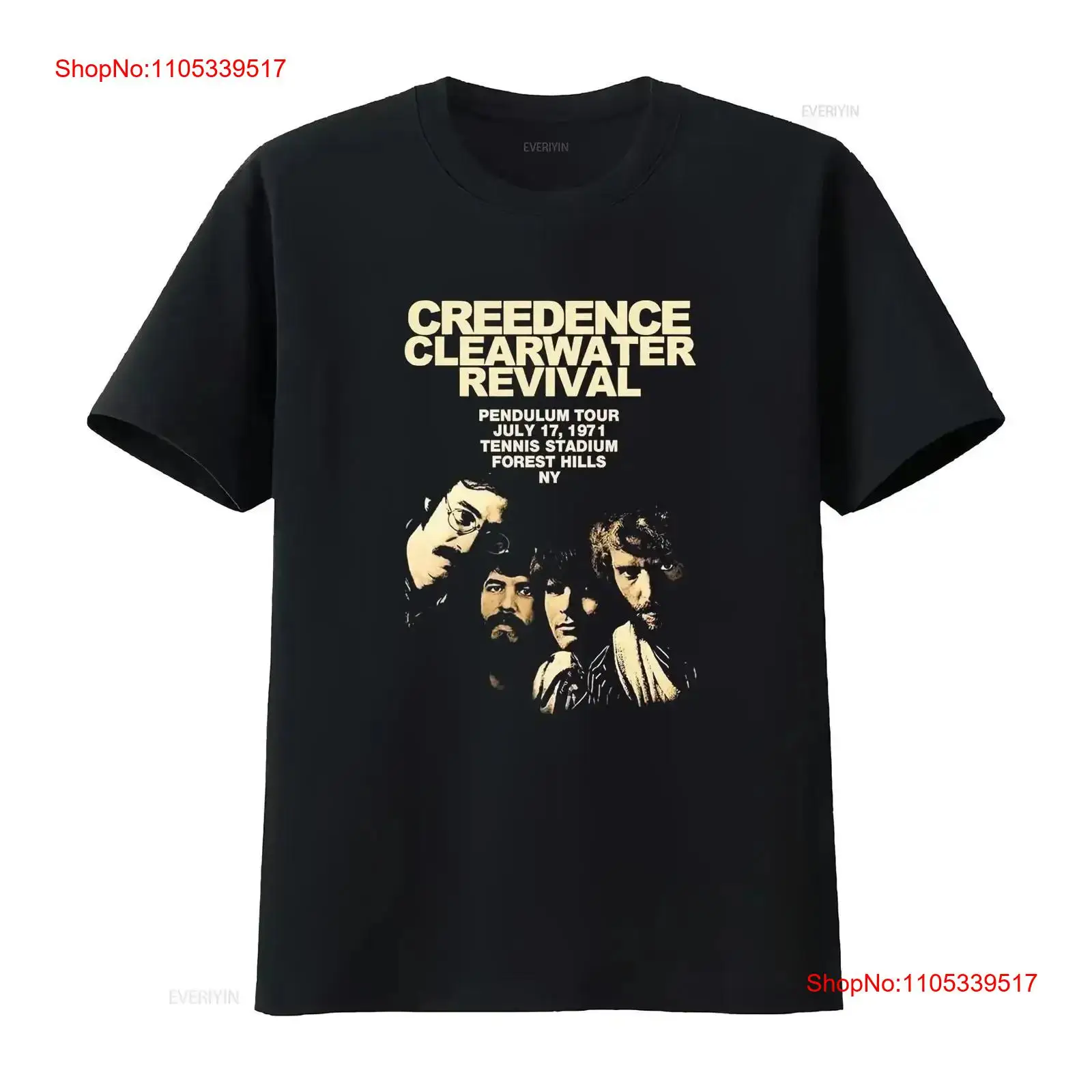 Vintage Fashion Revival - T-shirt CCR Creedence Clearwater Revival pour