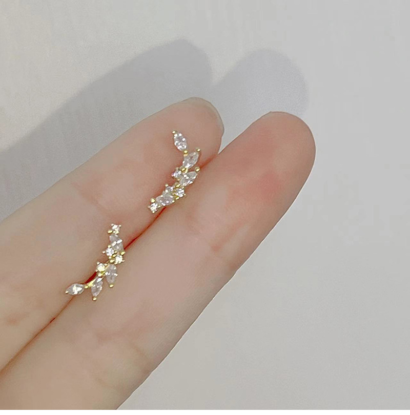 Vintage Fashion Korea - Boucles d'oreilles à tige de blé