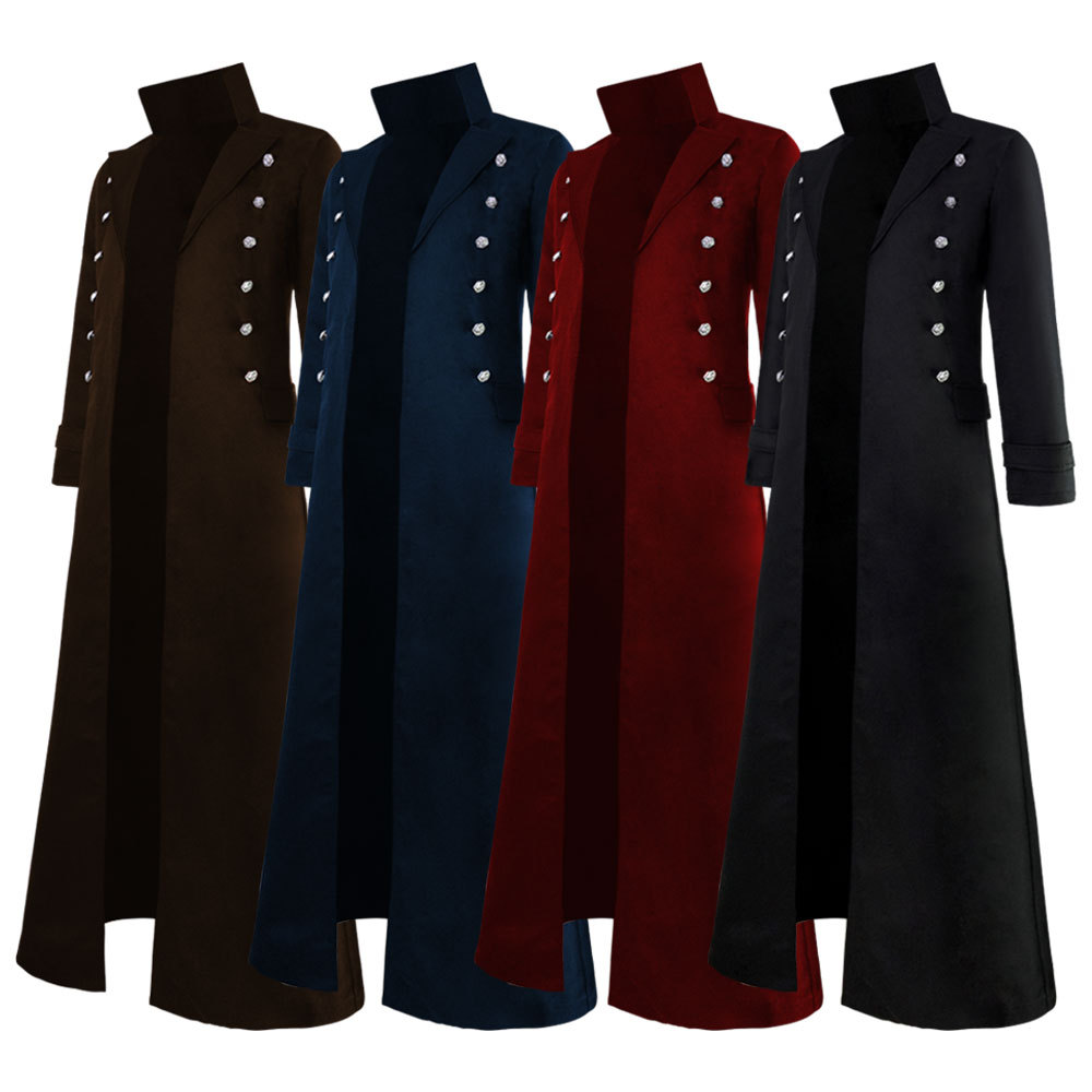 Vintage Fashion Revival - Nouveau Manteau Vintage Double Boutonnage Style