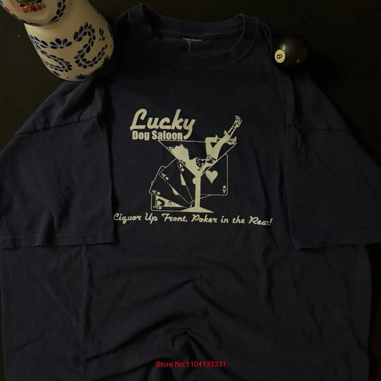 Vintage Fashion Las Vegas - T-shirt vintage Lucky Dog Saloon des