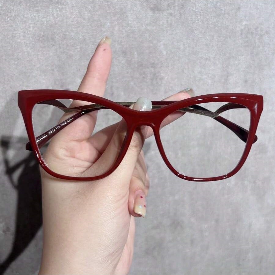 Vintage Fashion Looks - Lunettes unies à la mode pour