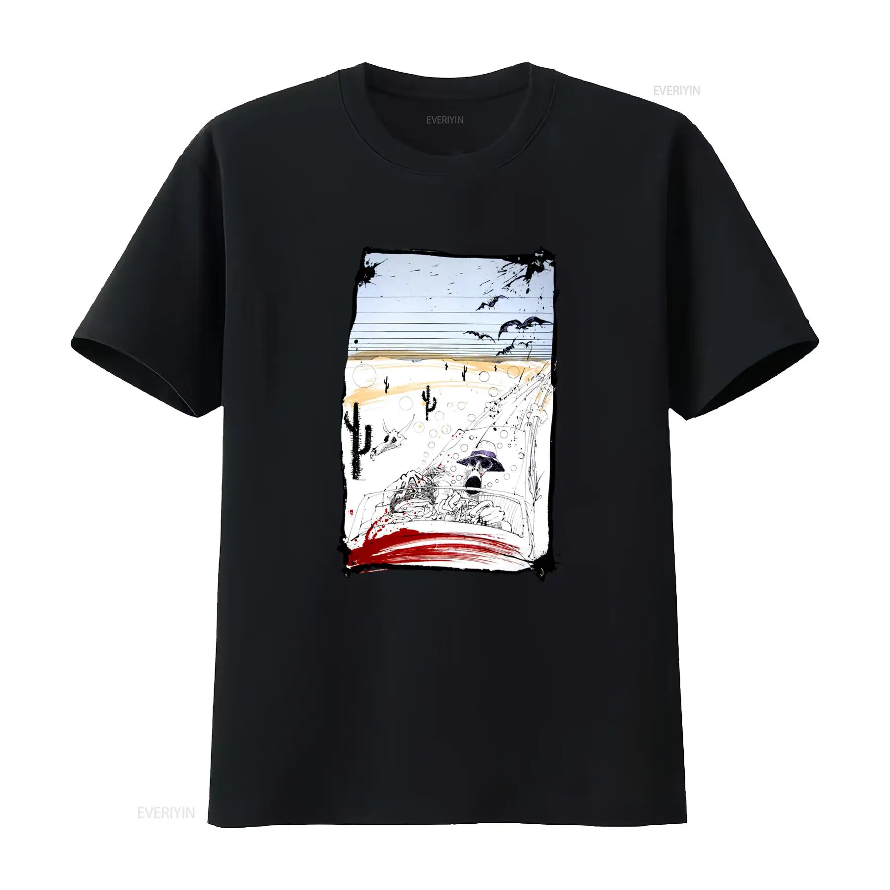 Vintage Fashion Las Vegas - T-shirt artistique vintage Fear And Loathing