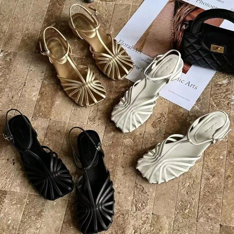 Sandales romaines vintage à bo - Vintage Style Women Fashion avis et prix