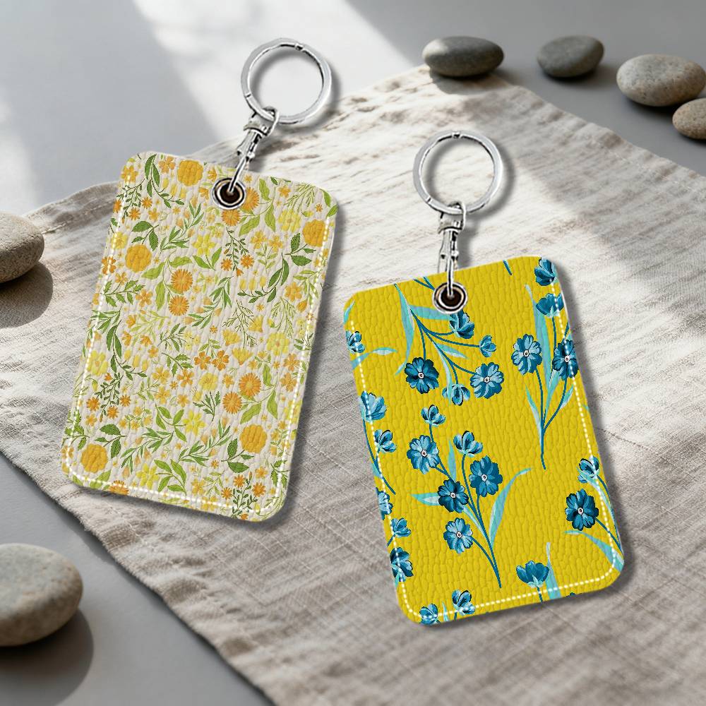 Porte-clés en cuir jaune à mot - Vintage Fashion Community avis et prix