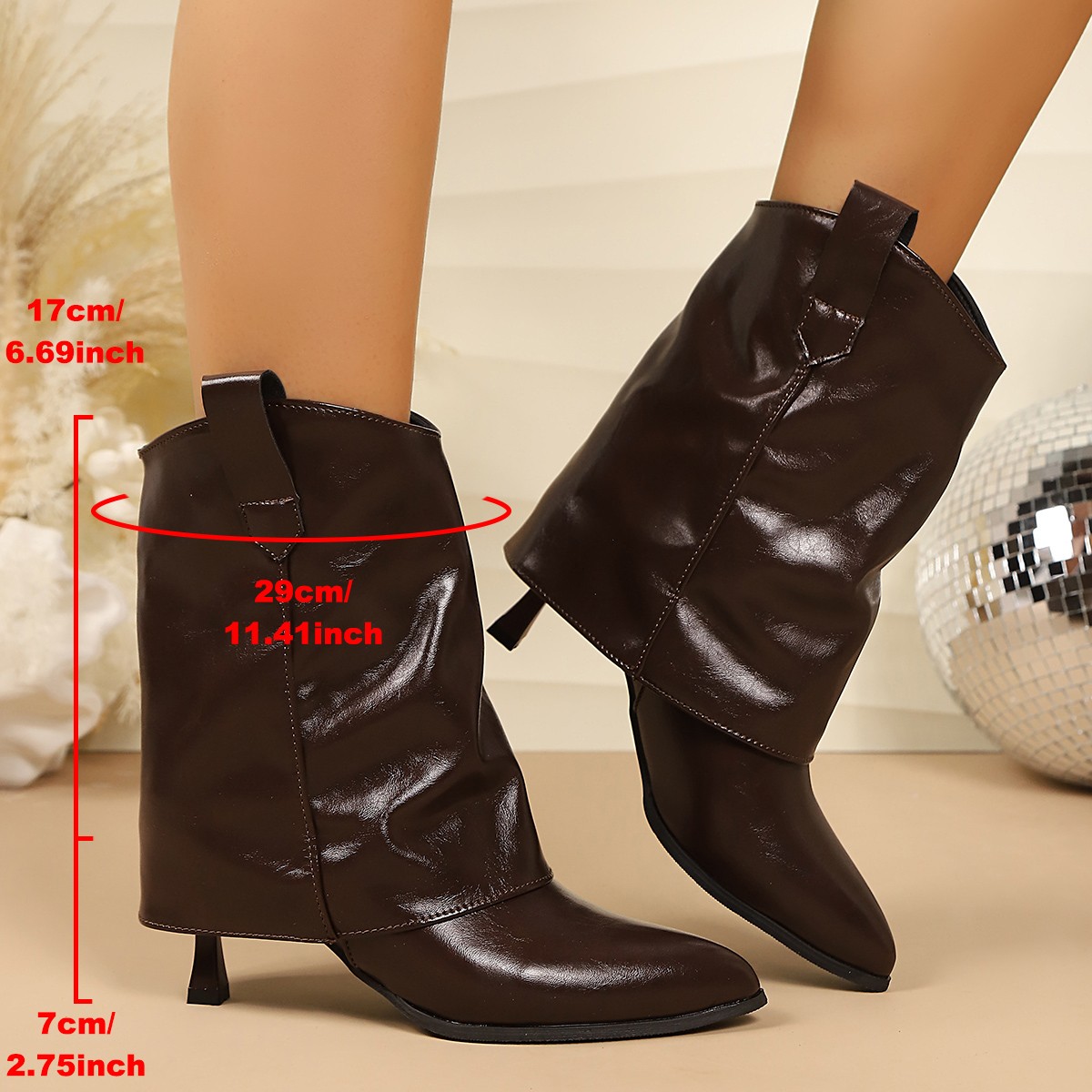 Bottines courtes à talon aigui - Vintage Style Women Fashion avis et prix