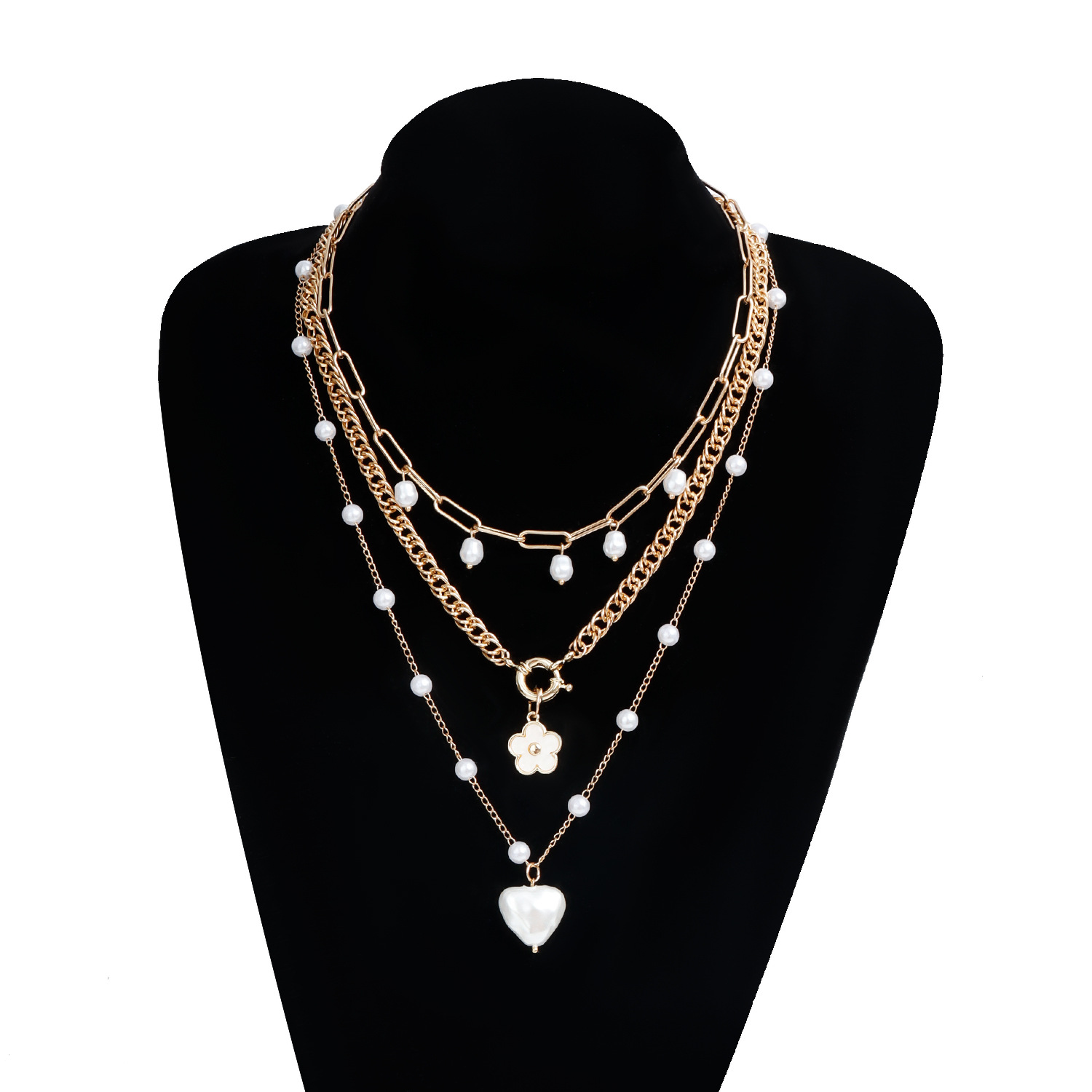 Collier Vintage en perles et f - Vintage Fashion Revival avis et prix