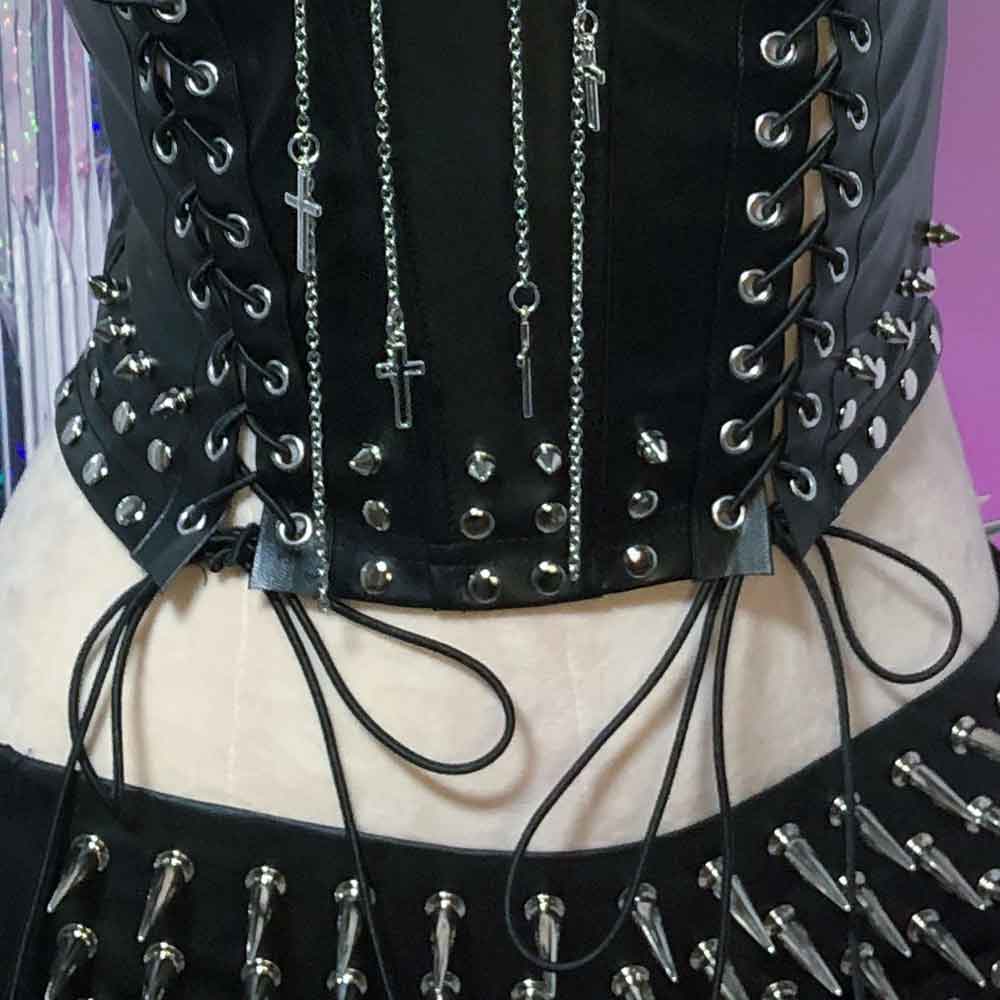 Tops à rivets cloutés, style g - Vintage Fashion Revival avis et prix