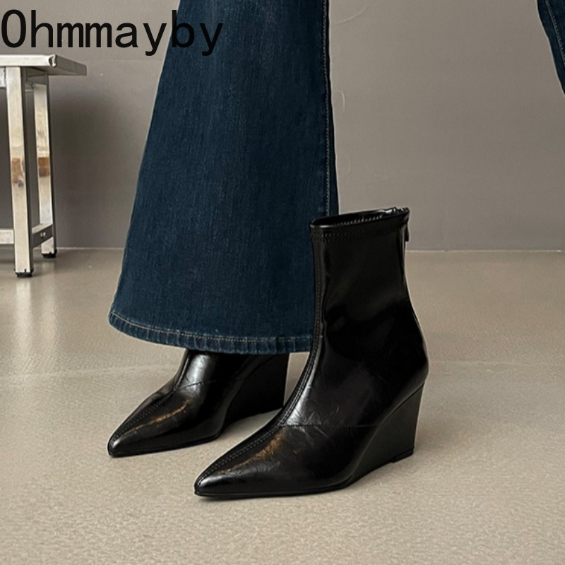 Bottines Vintage à talons Wege - Vintage Style Women Fashion avis et prix