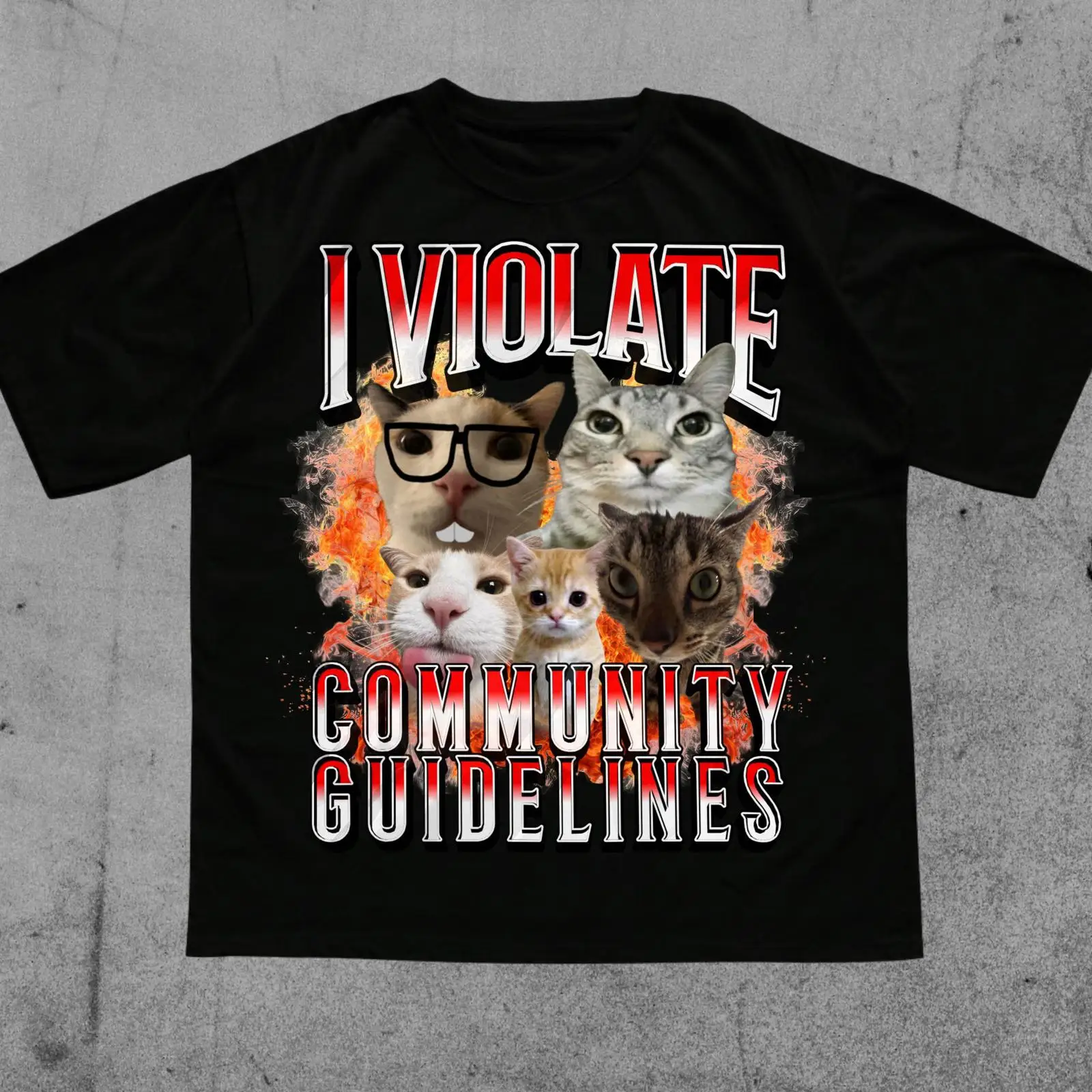 T-shirt Meme Chat Maudit « J'v - Vintage Fashion Community avis et prix