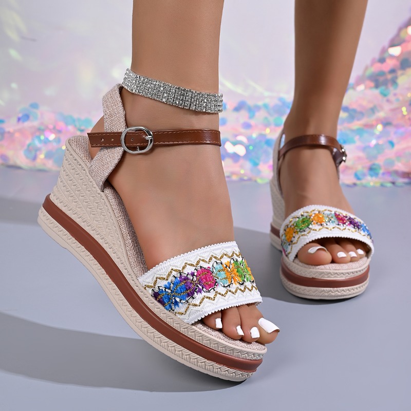 Mules à talons tressées style  - Vintage Style Women Fashion avis et prix