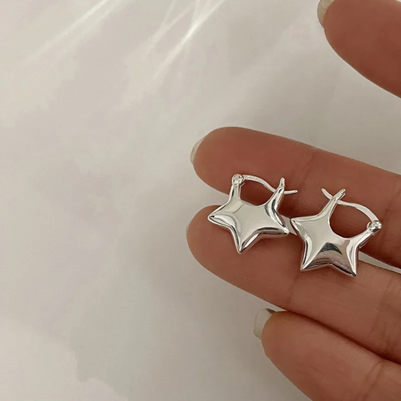 Boucles d'oreilles pentagramme - Vintage Fashion Korea avis et prix