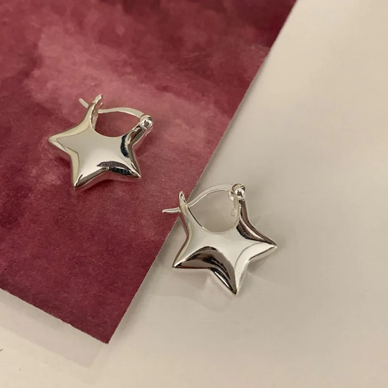 Boucles d'oreilles pentagramme - Vintage Fashion Korea avis et prix