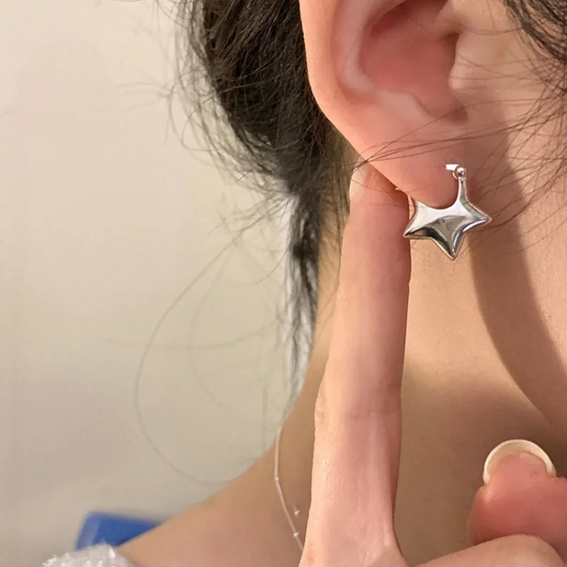 Boucles d'oreilles pentagramme - Vintage Fashion Korea avis et prix