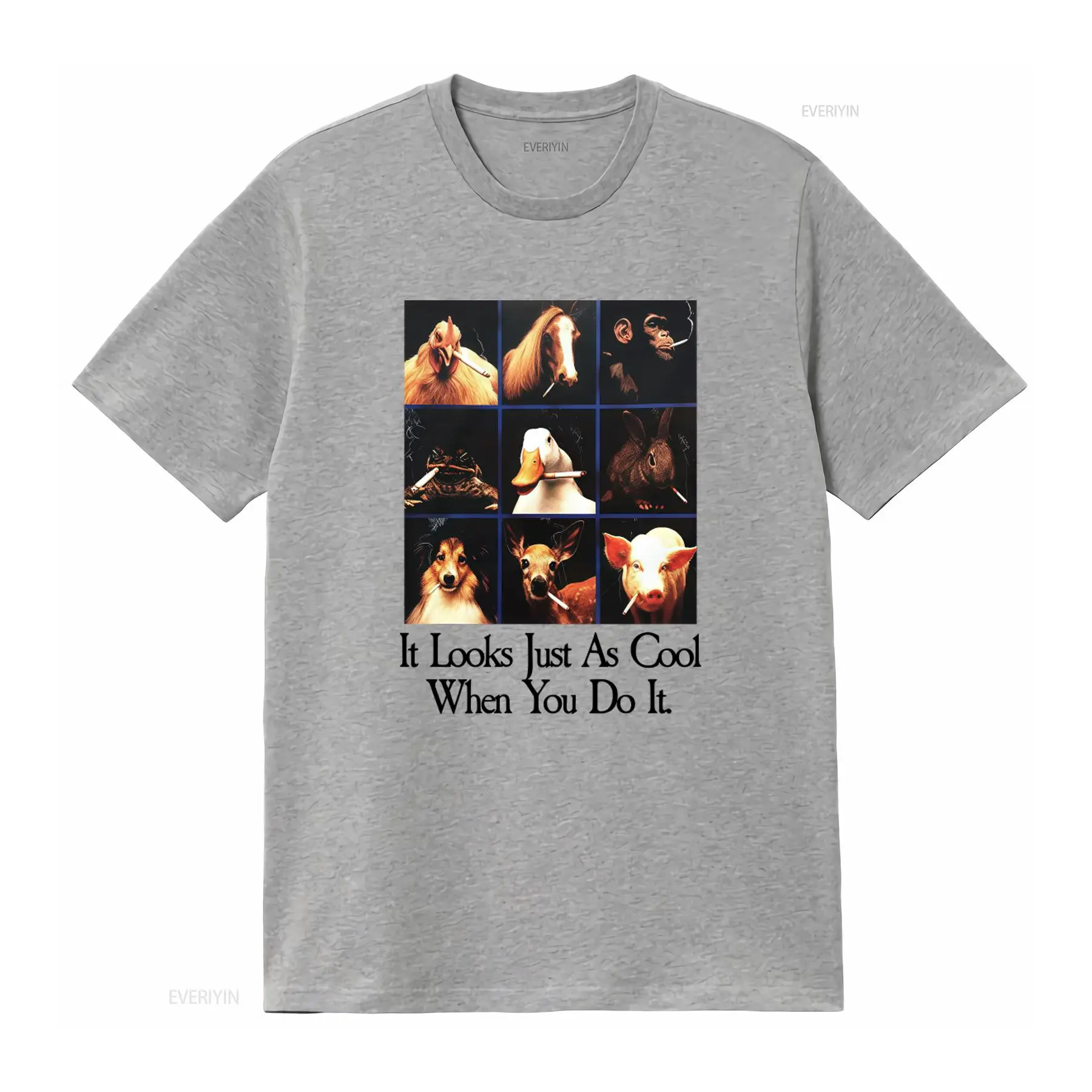 T-shirt imprimé animalier avec - Vintage Fashion Looks avis et prix