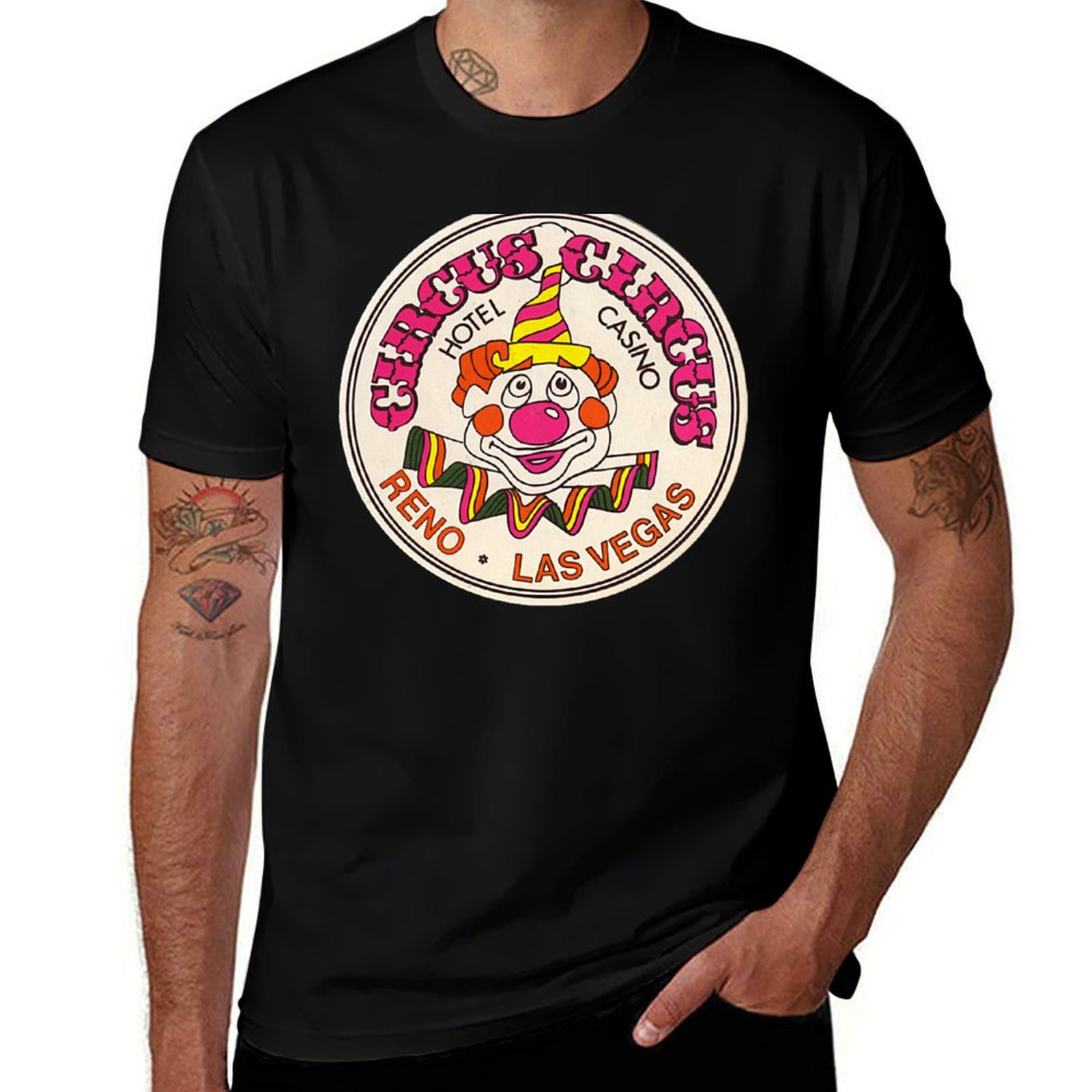 T-shirt Circus Circus Casino H - Vintage Fashion Las Vegas avis et prix