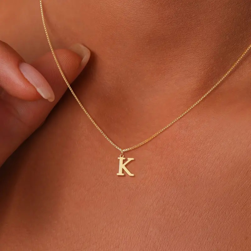 Collier avec initiales A-Z, co - Z Vintage Fashion avis et prix