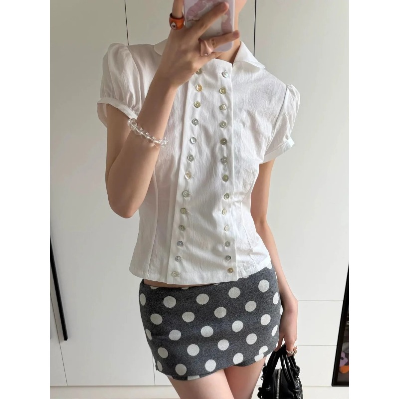 Chemisier Y2K vintage japonais - Vintage Fashion Korea avis et prix