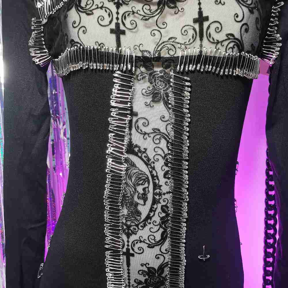 Emo gothique T-Shirt années 90 - Vintage Fashion Revival avis et prix